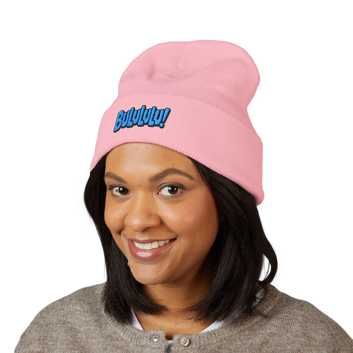 BULULULU! - Cuffed Beanie (Pink)