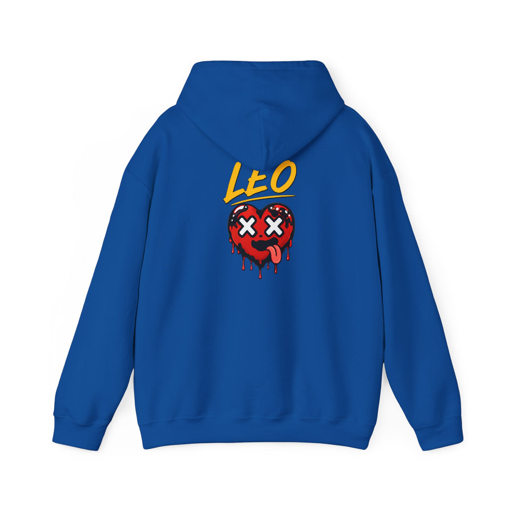 SOY LEO - Sudadera con capucha unisex (estampado frontal y trasero - multicolor)