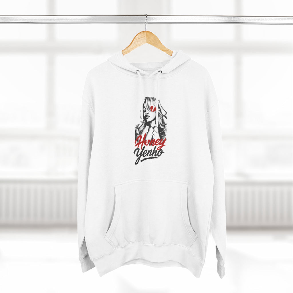 Honey Yenho - Anti-ho Club - Fleece Hoodie (White)