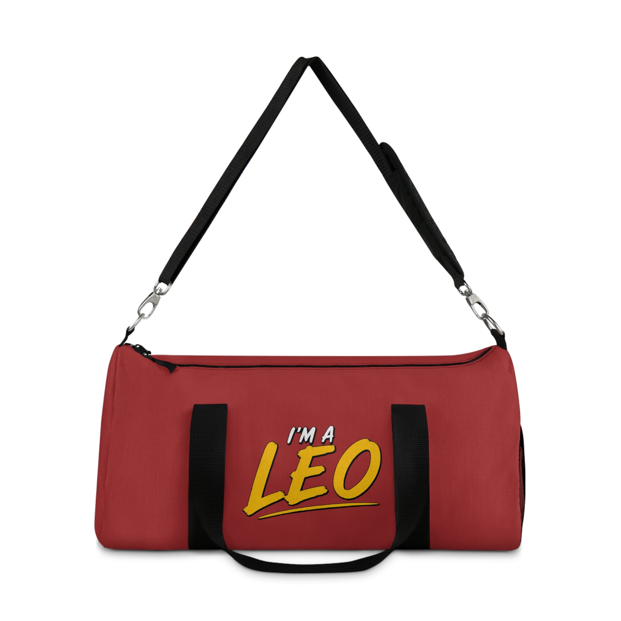 Copy of I'M A LEO - Duffel Bag (Maroon)