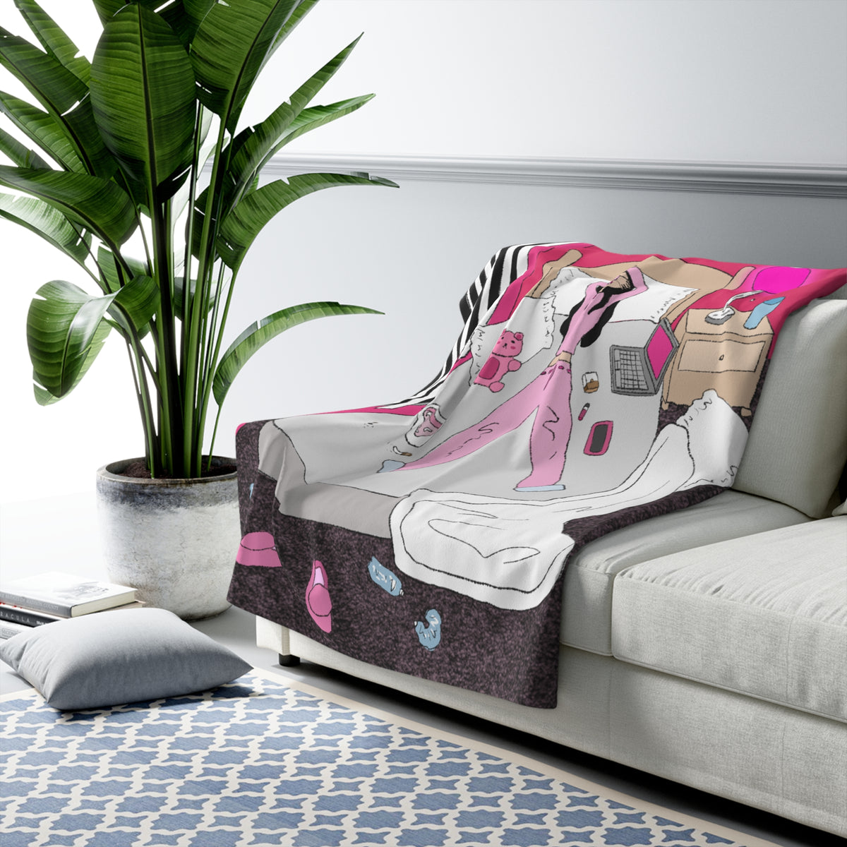 sourviolet - Sherpa Fleece Blanket