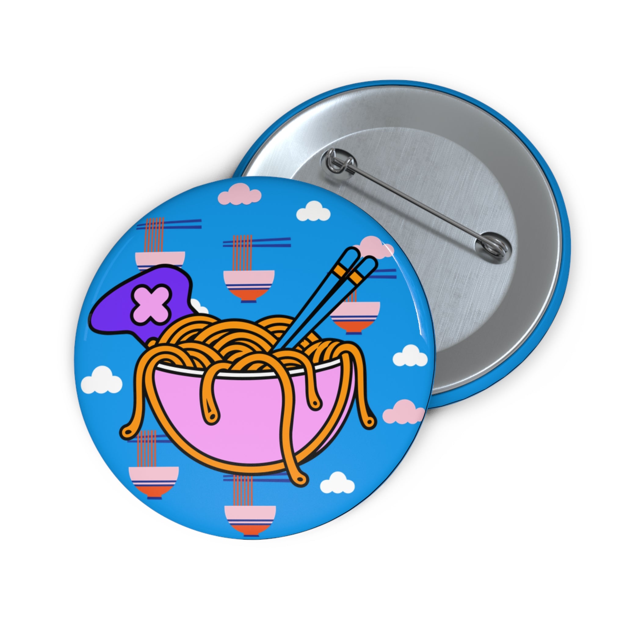 Noodle Nation - Custom Pin Button