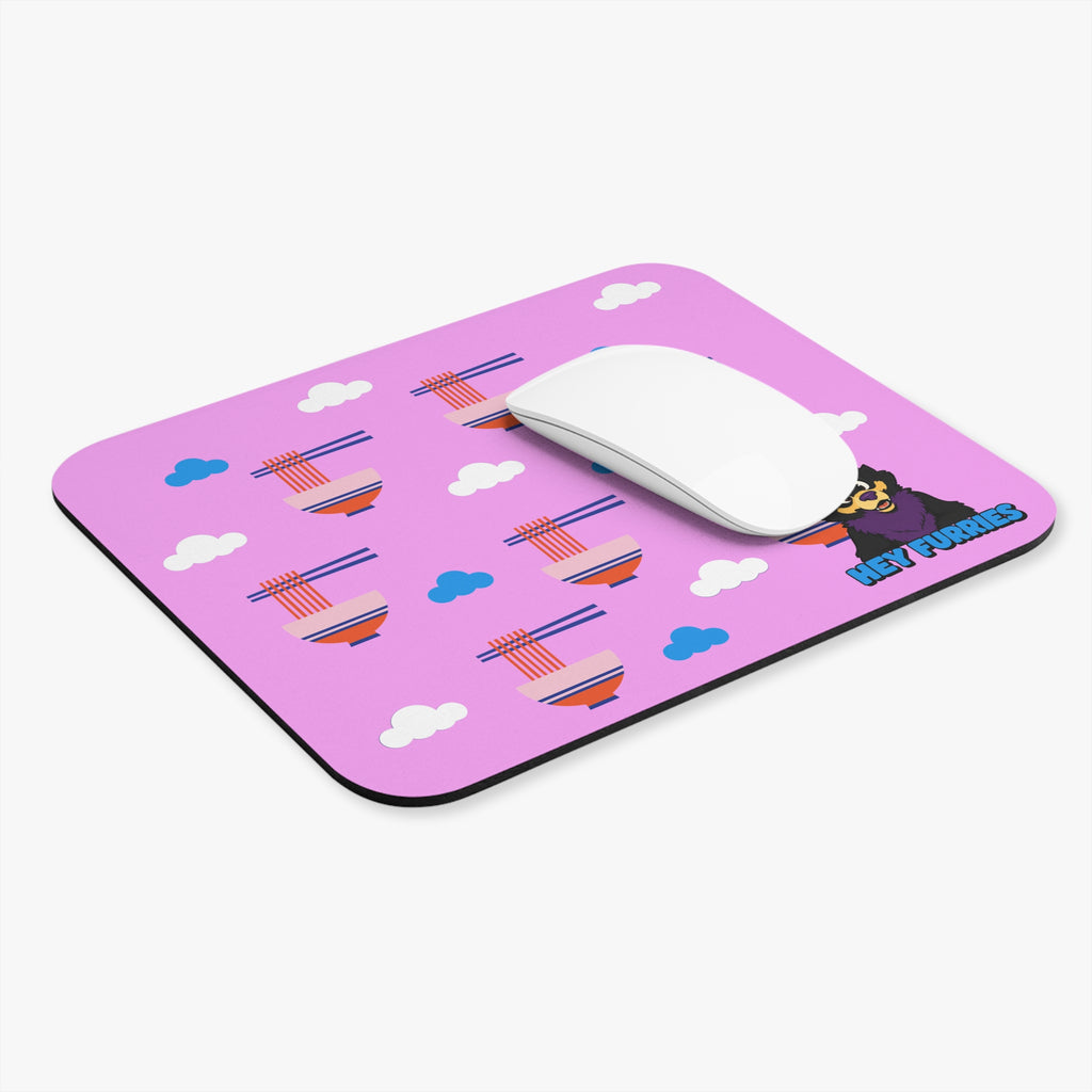 Hey Furries - Mouse Pad (Pink)