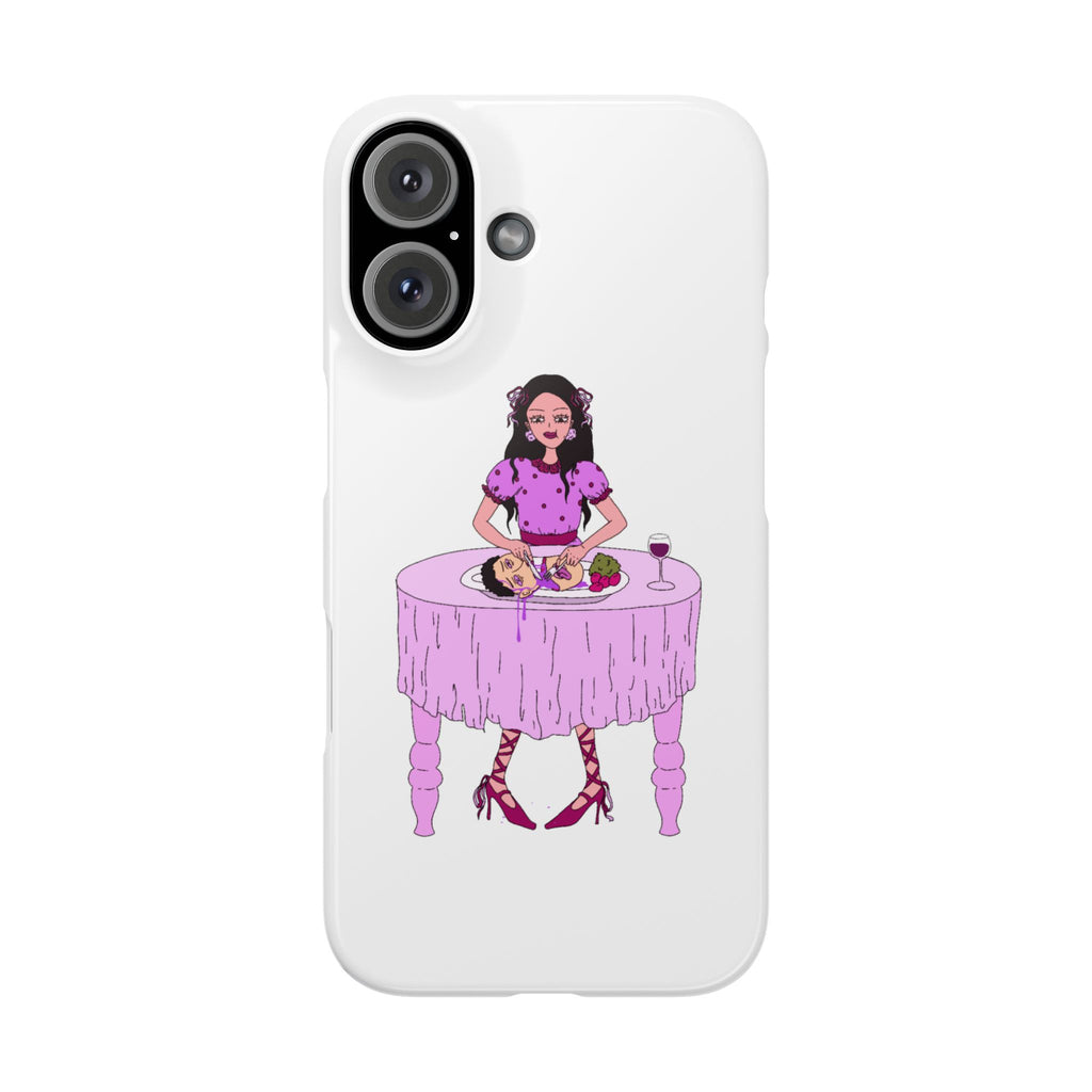 sourviolet - Slim Phone Case (White)