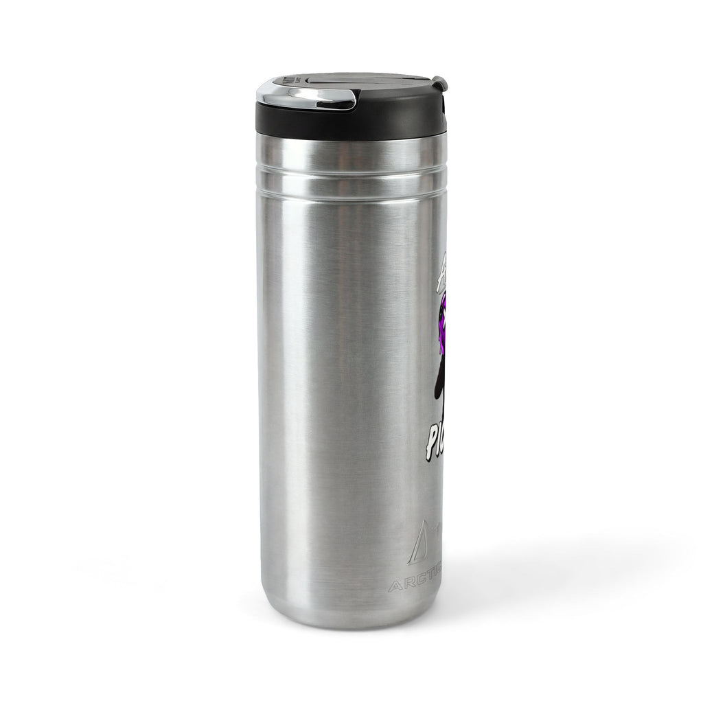 Aries & Leo Couple Tumbler ( Aries - Silver Color - PICK ME Print )