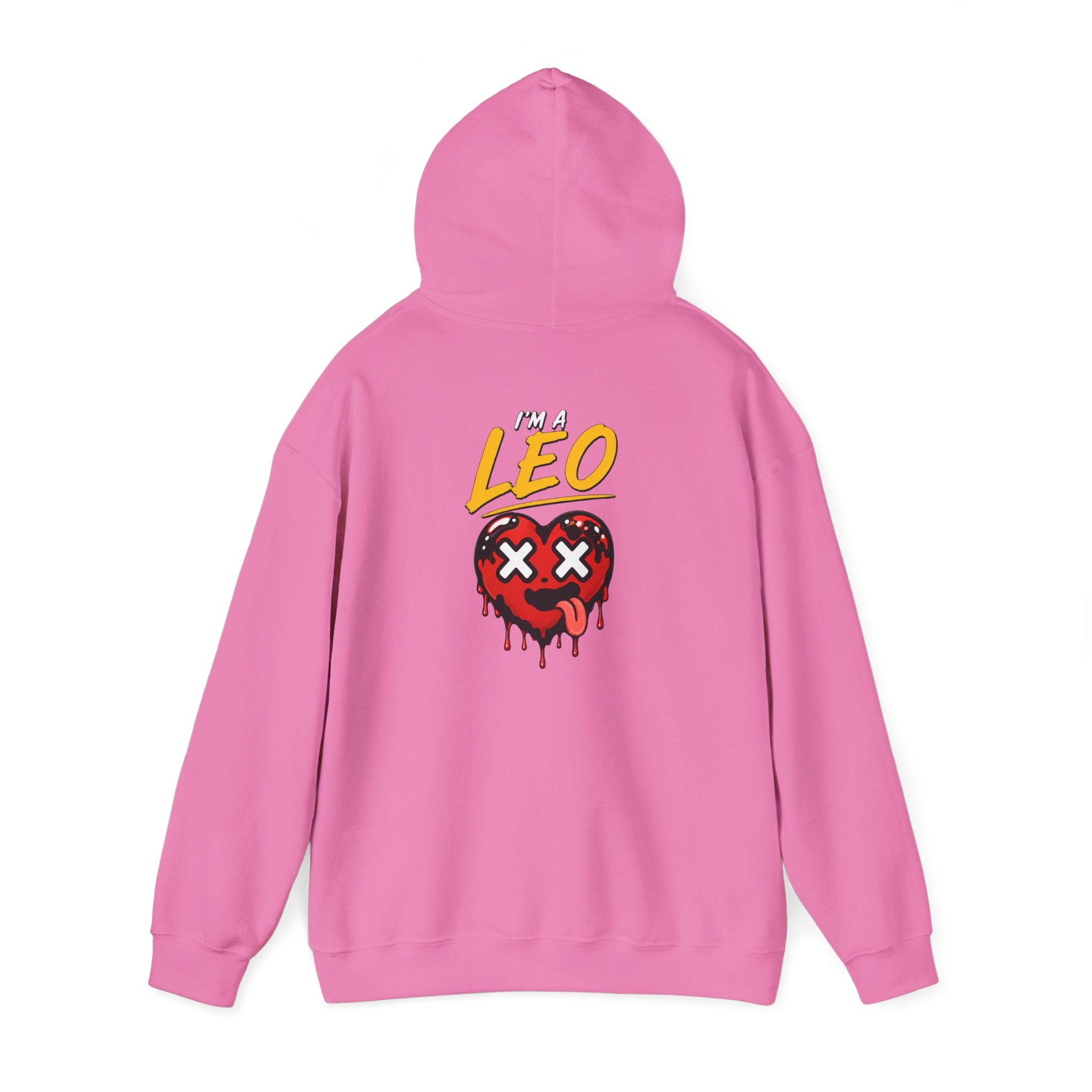 I'M A LEO - Unisex Hooded Sweatshirt (Front & Back printed- Multicolor)