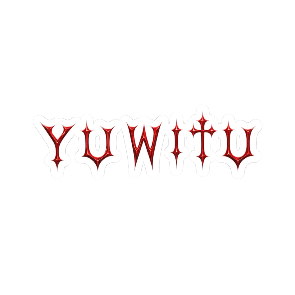 YUWITU - Red Kiss-Cut Stickers