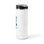 Aquarius & Leo Couple Tumbler ( Aquarius  - White Color - Plot Twist )