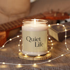 Quiet Life - Scented Soy Candle (9oz - Cinnamon Vanilla )