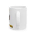 Libra & Leo Couple Mug ( LEO - White Color - I'M HIGH MAINTENANCE Print )