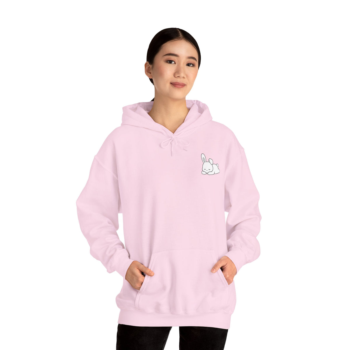 Quiet Life - Relaxed Bunny - Unisex Hooded Sweatshirt