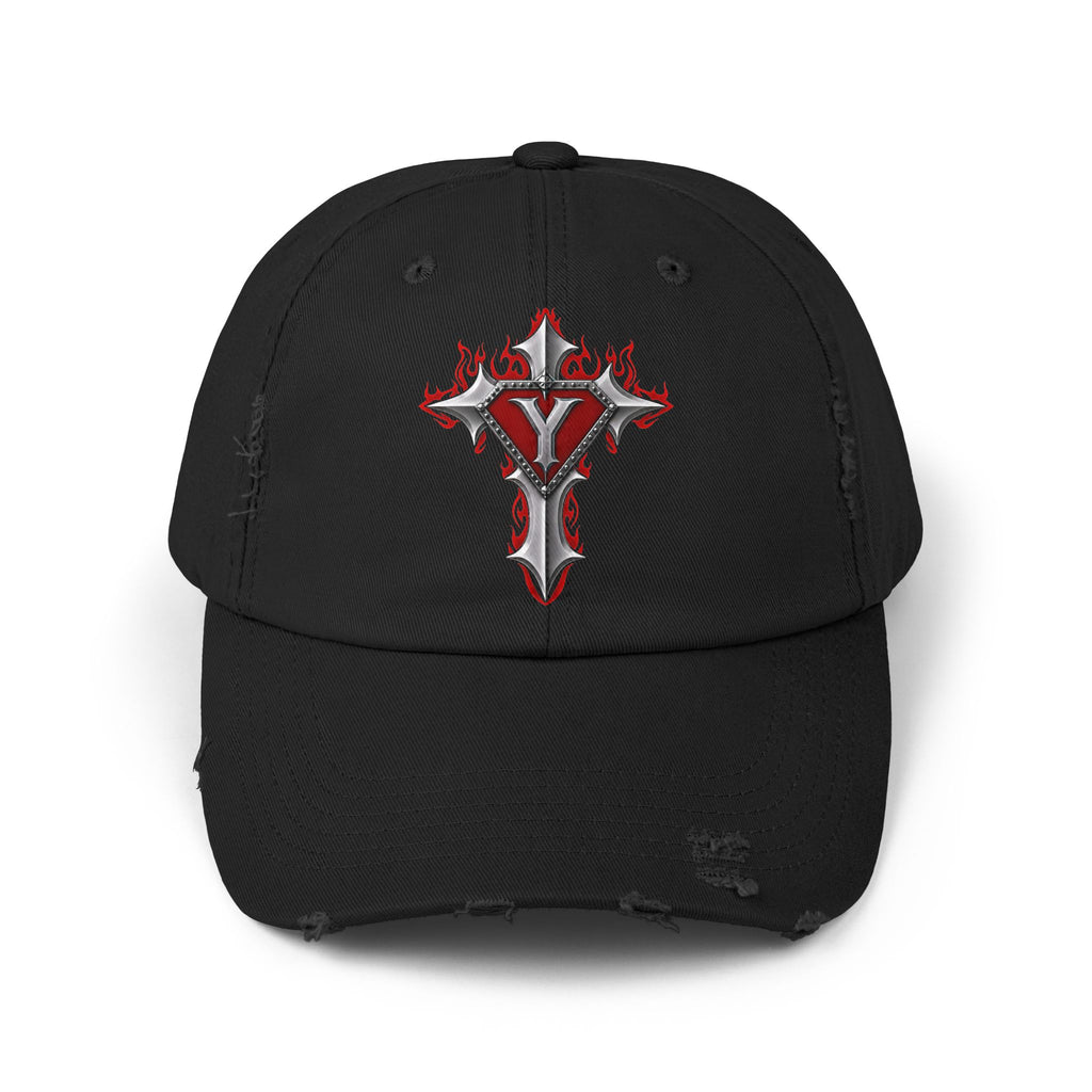YUWITU - Unisex Distressed Cap