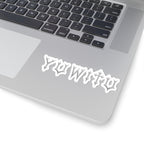 YUWITU - Grey Kiss-Cut Stickers