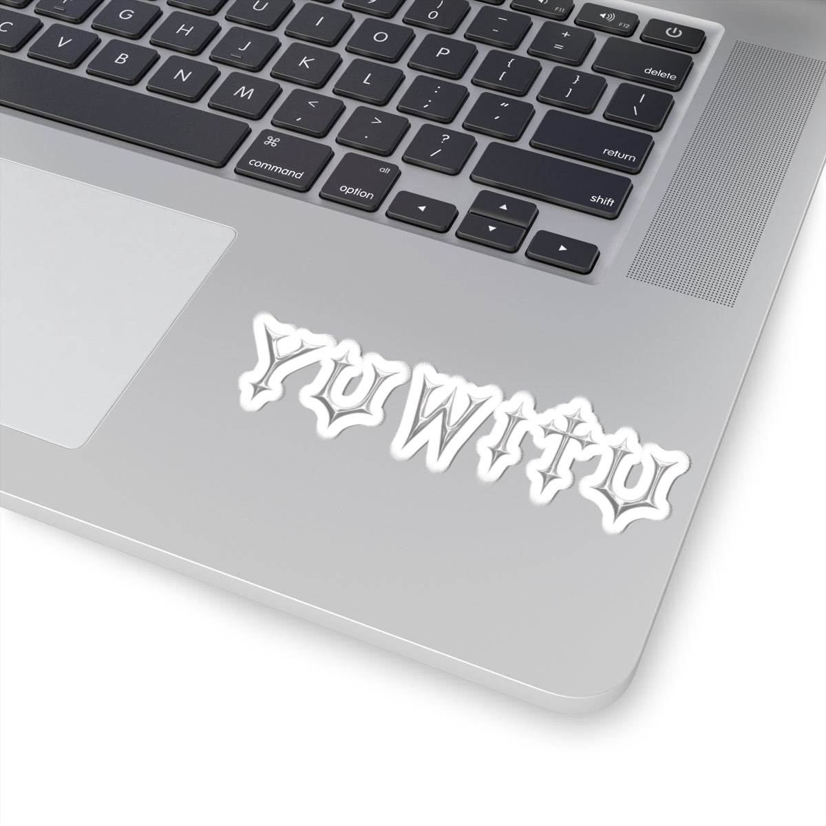 YUWITU - Grey Kiss-Cut Stickers