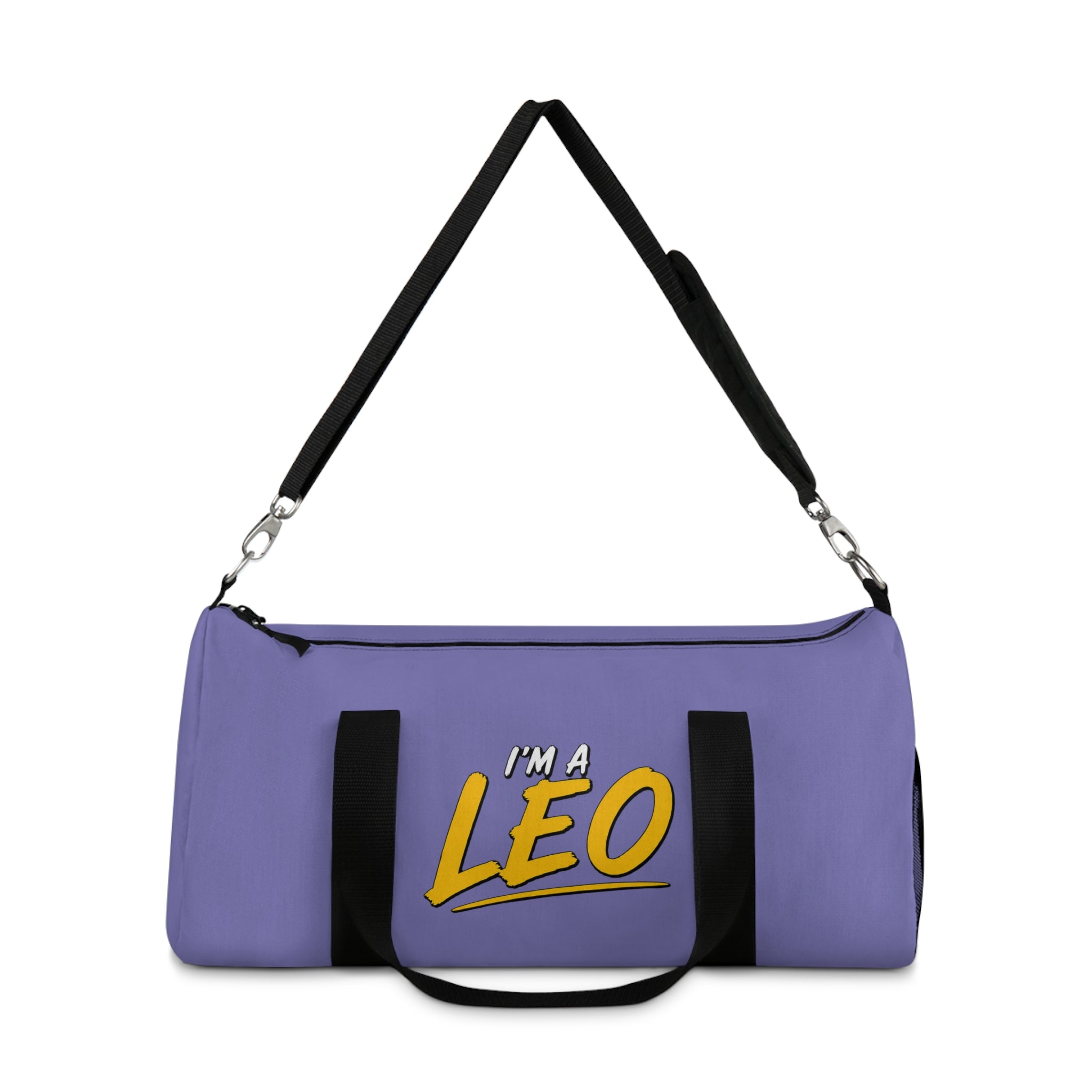 I'M A LEO - Duffel Bag (Purple)