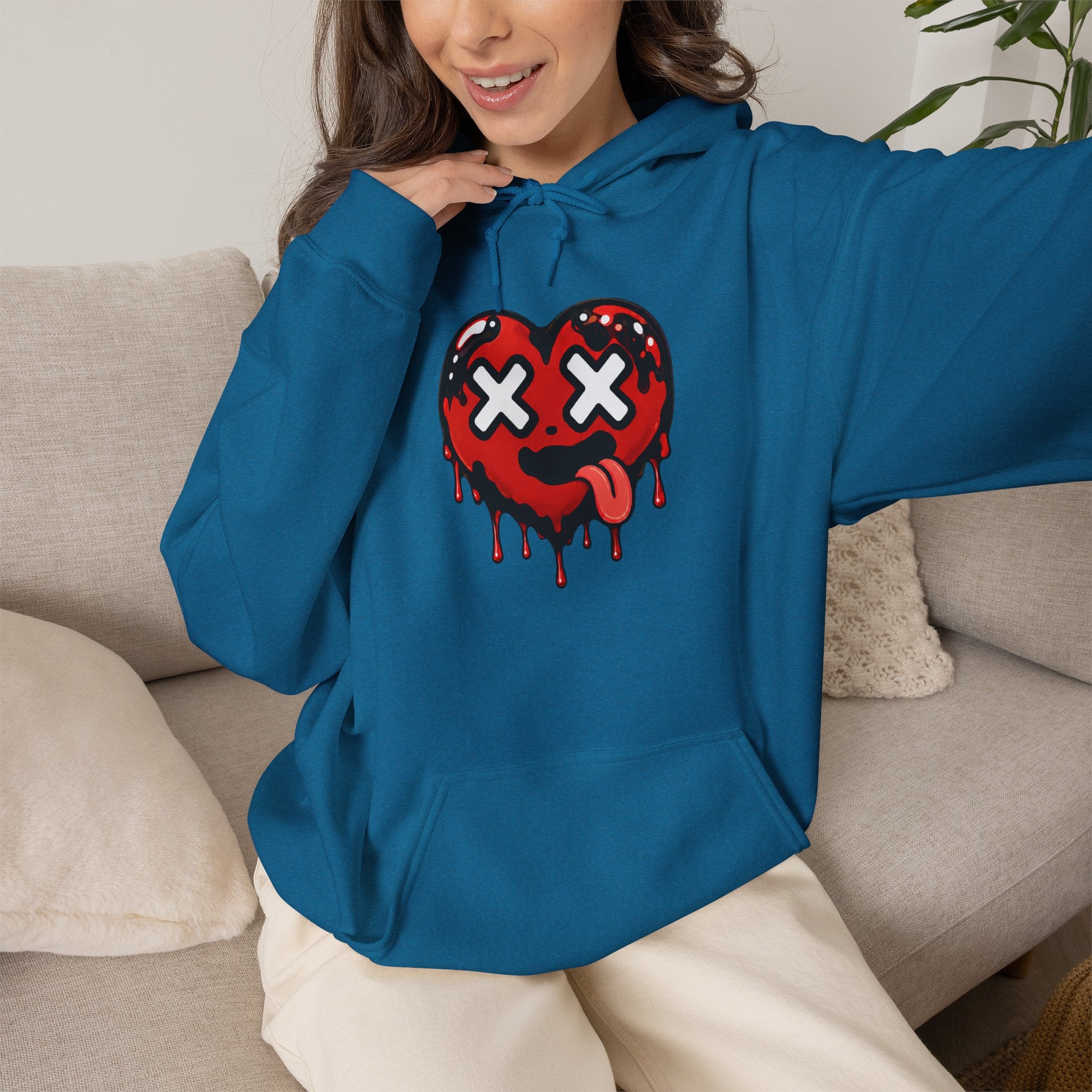 I'M A LEO - Unisex Hooded Sweatshirt (Front printed - Multicolor)