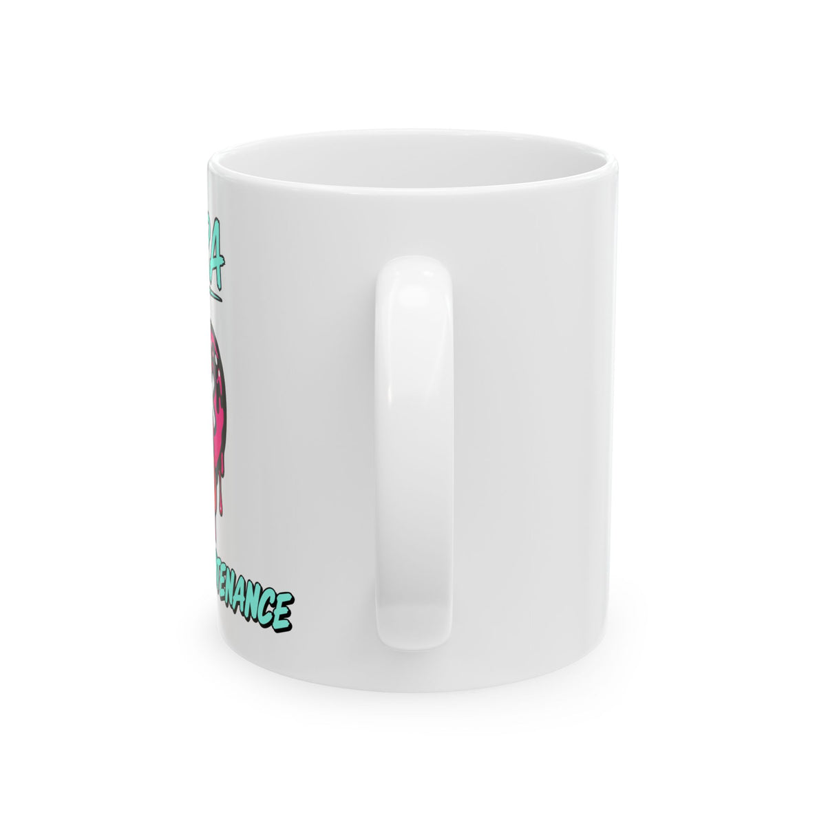 Libra & Leo Couple Mug ( Libra - White Color - I LIKE HIGH MAINTENANCE Print )