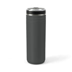 Aquarius & Leo Couple Tumbler ( Leo - Grey Color - I Bring The Drama )