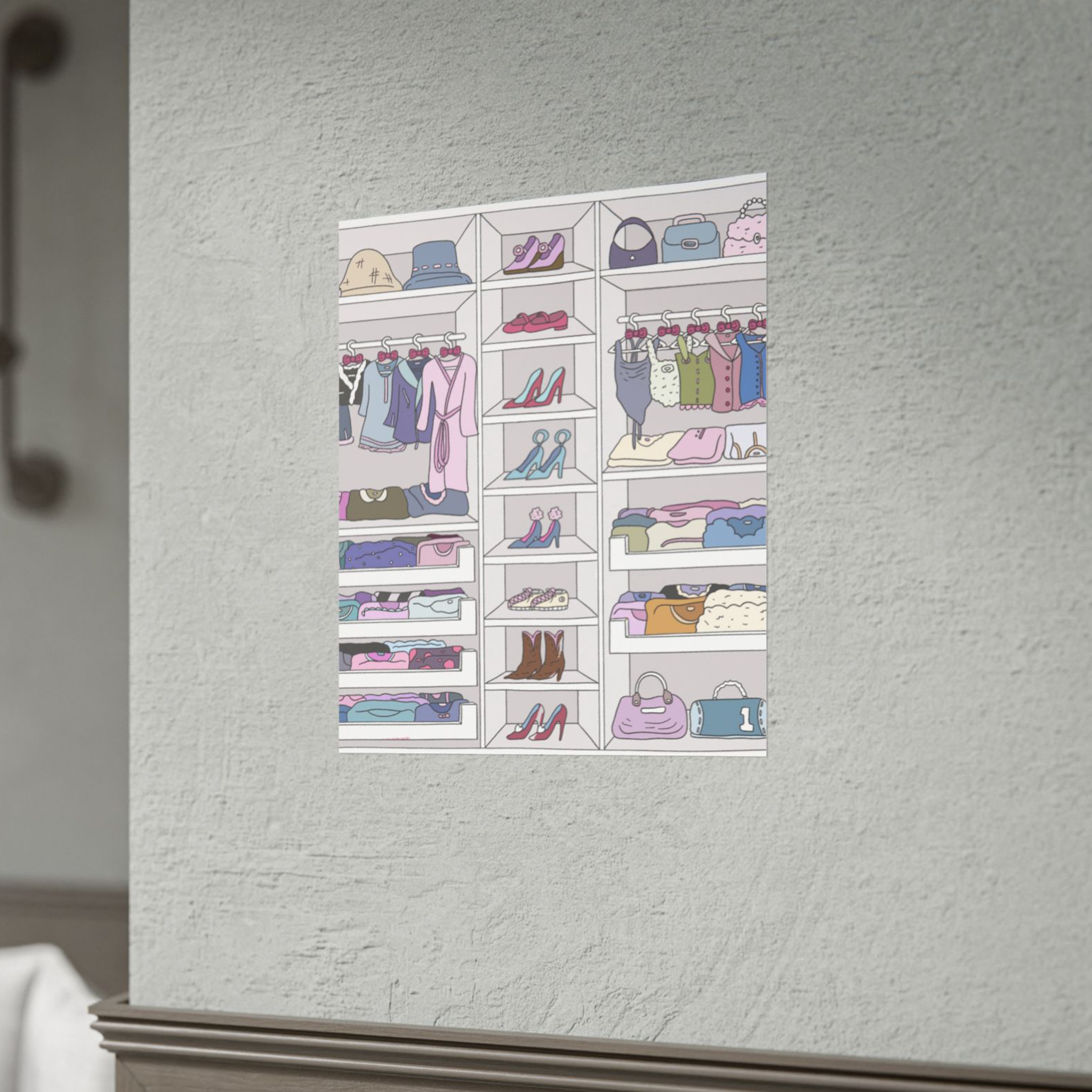 sourviolet - Closet - Rolled Poster
