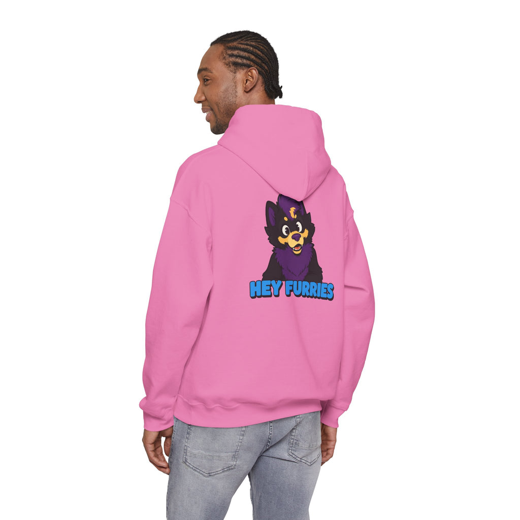 Hey Furries - Unisex Hooded Sweatshirt