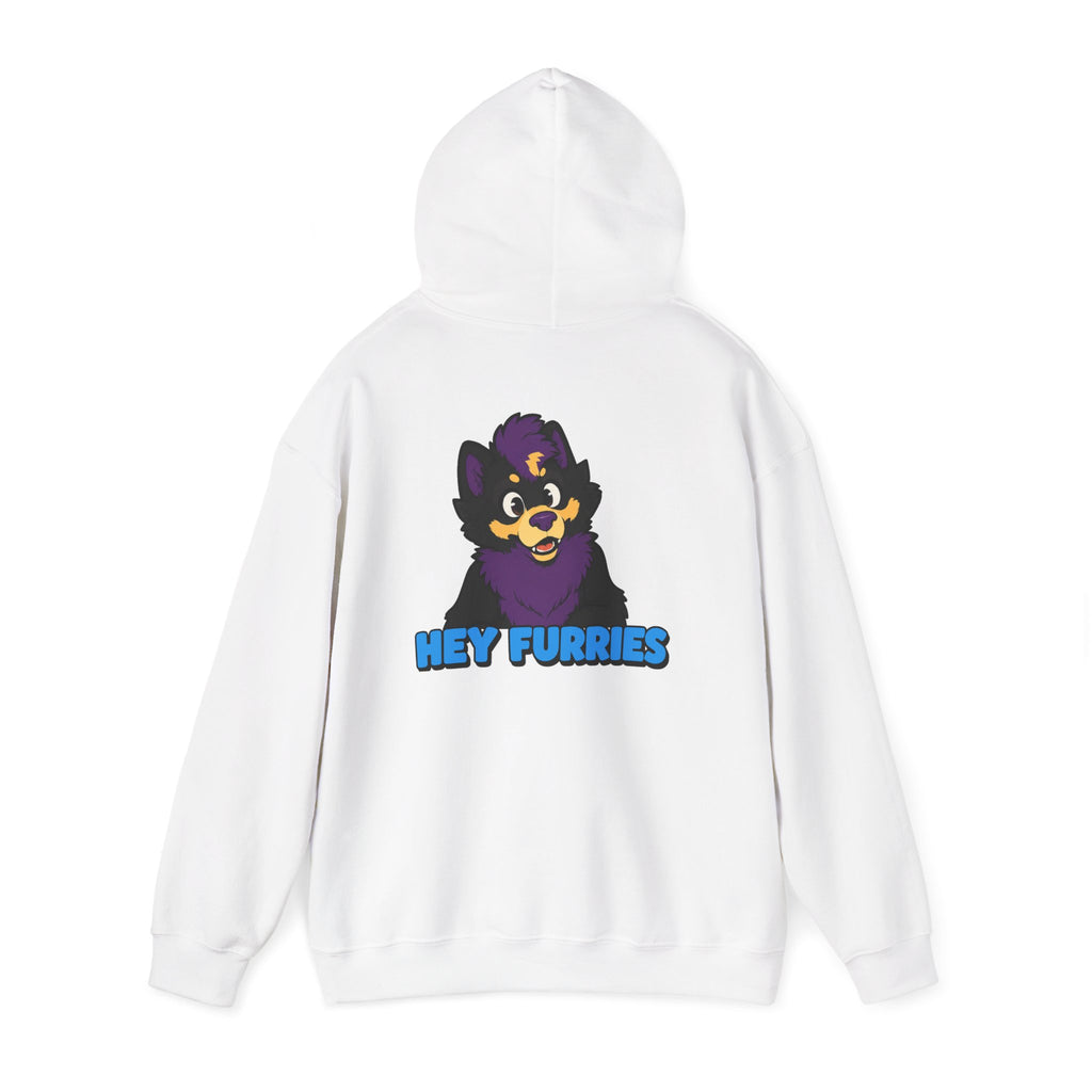 Hey Furries - Unisex Hooded Sweatshirt