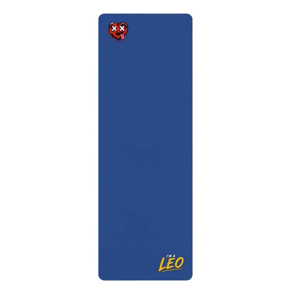 Copy of Copy of I'M A LEO - Rubber Yoga Mat (Navy)