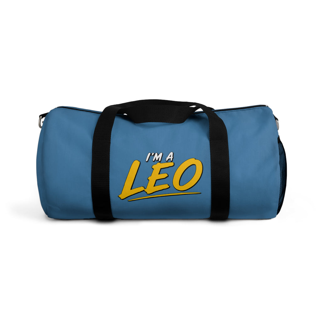 I'M A LEO - Duffel Bag (Blue)