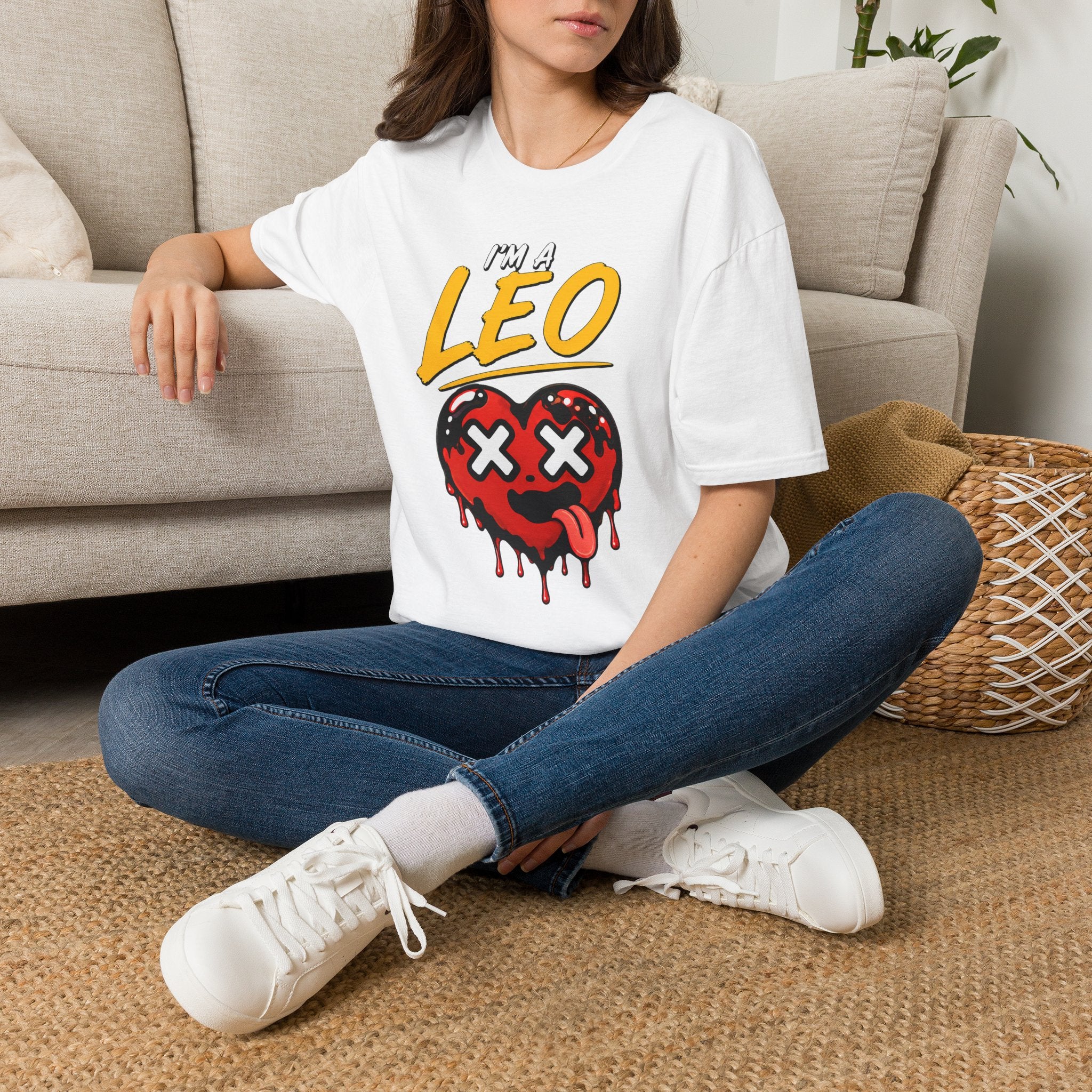 I'M A LEO - Unisex T-shirt (Front & Back printed- Multicolor)