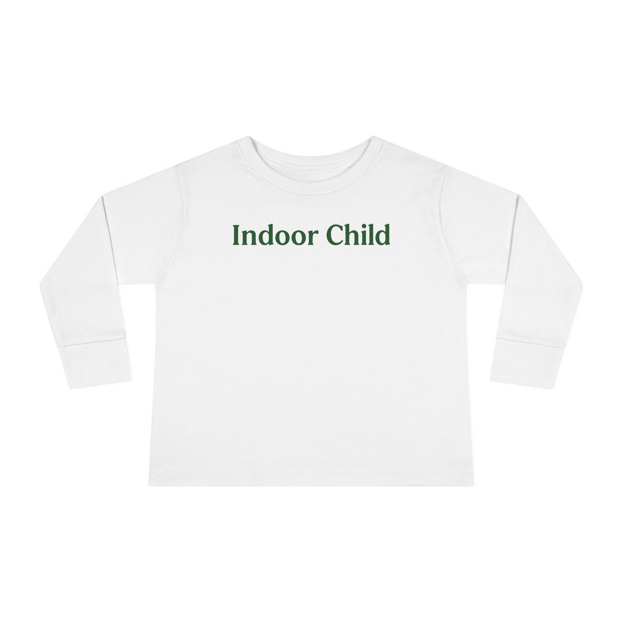 The Indoor Living Collection for Toddlers - Unisex Long Sleeve Tee