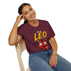 I'M A LEO - Unisex T-shirt (Front printed- Multicolor)