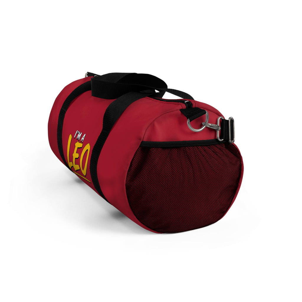 I'M A LEO - Duffel Bag (Red)