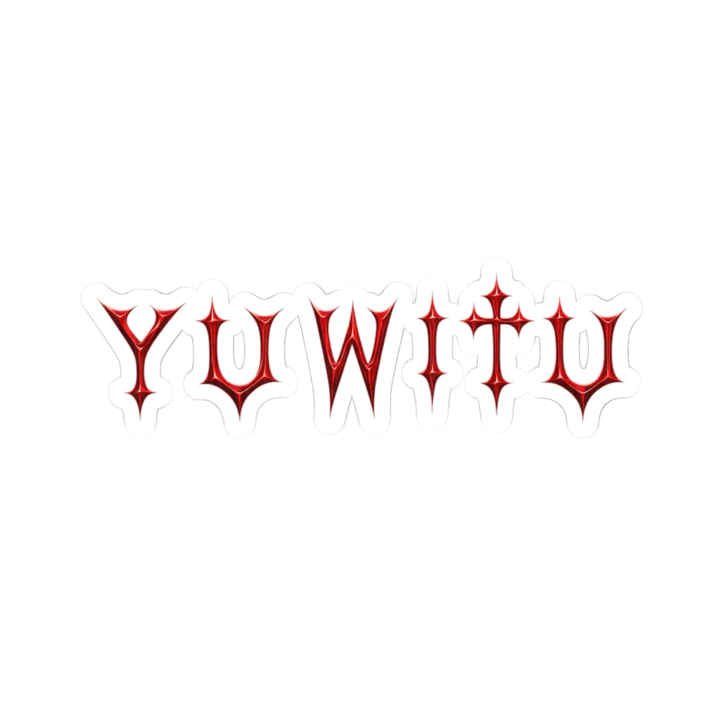 YUWITU - Red Kiss-Cut Stickers
