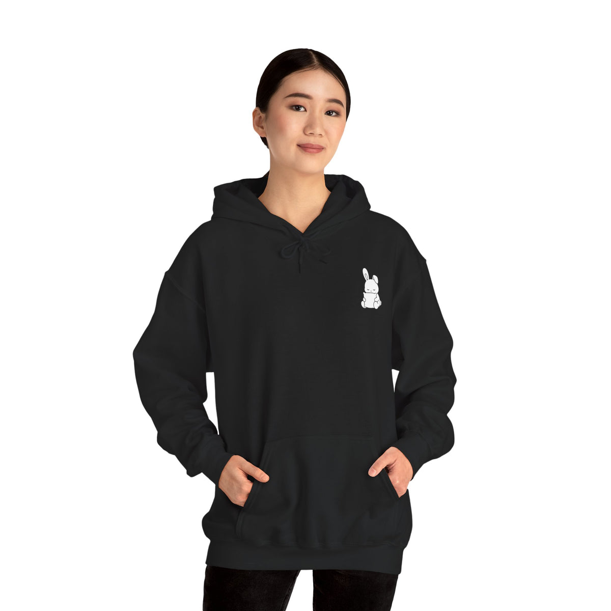 Quiet Life - Cozy Bunny - Unisex Hooded Sweatshirt