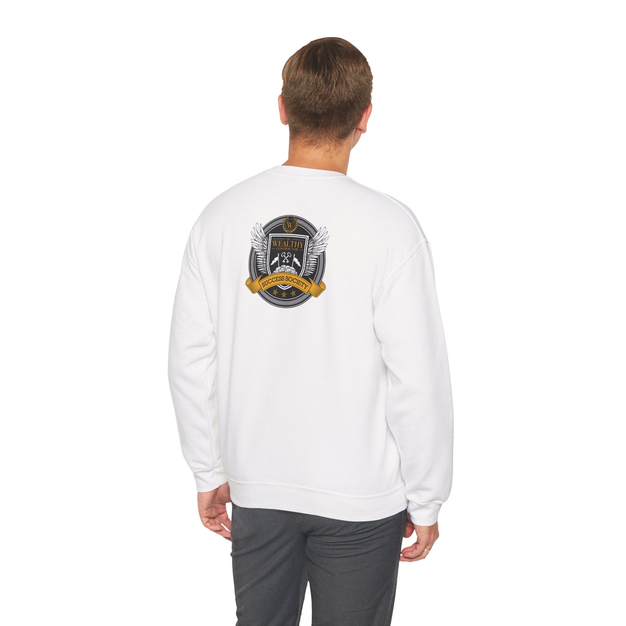 CUSTOMIZABLE - The Wealthy Contractor - Unisex Sweatshirt