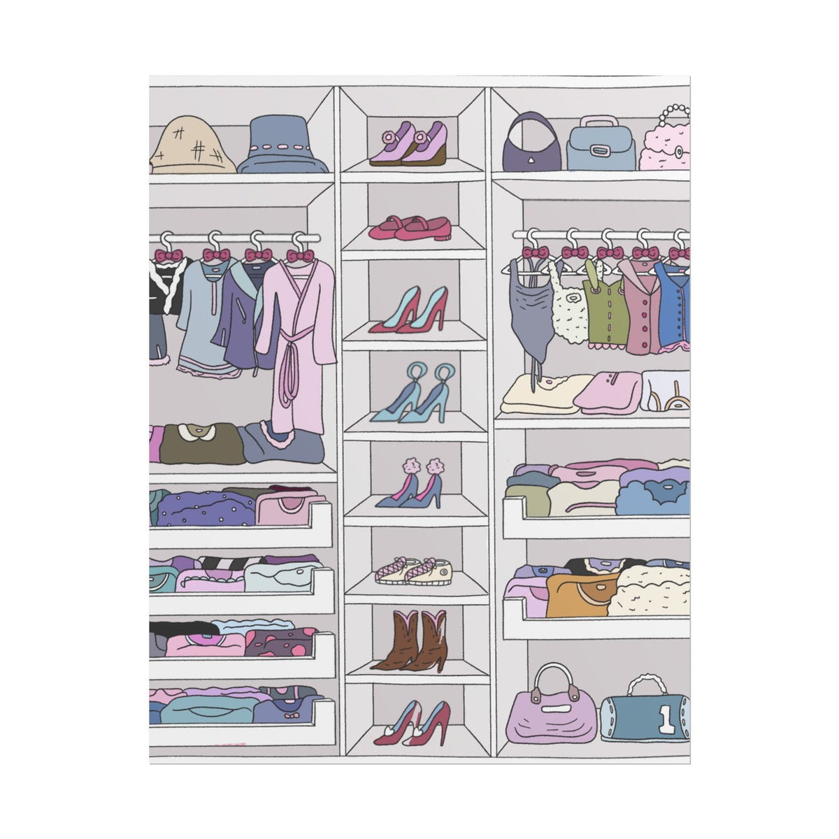 sourviolet - Closet - Rolled Poster