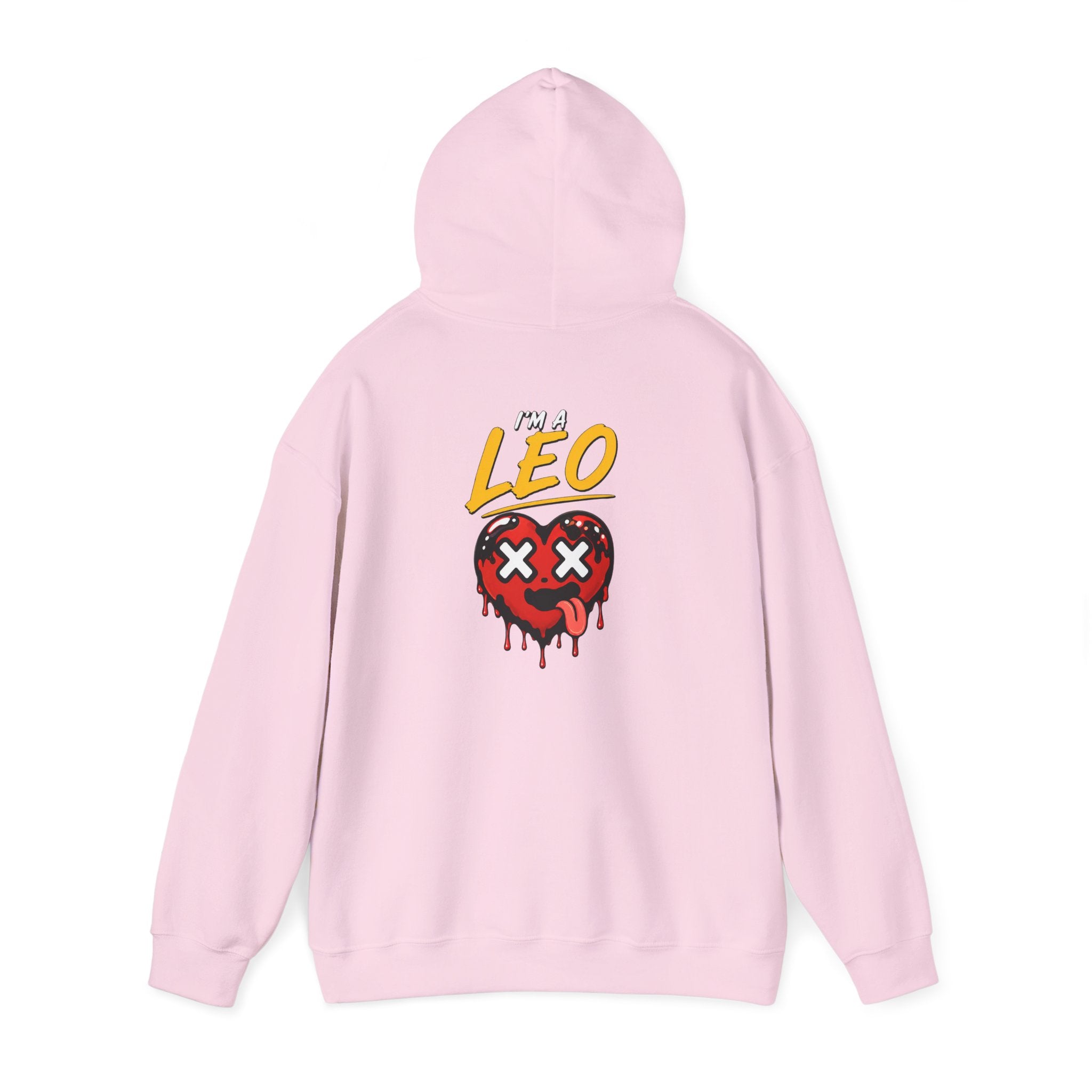 I'M A LEO - Unisex Hooded Sweatshirt (Front & Back printed- Multicolor)