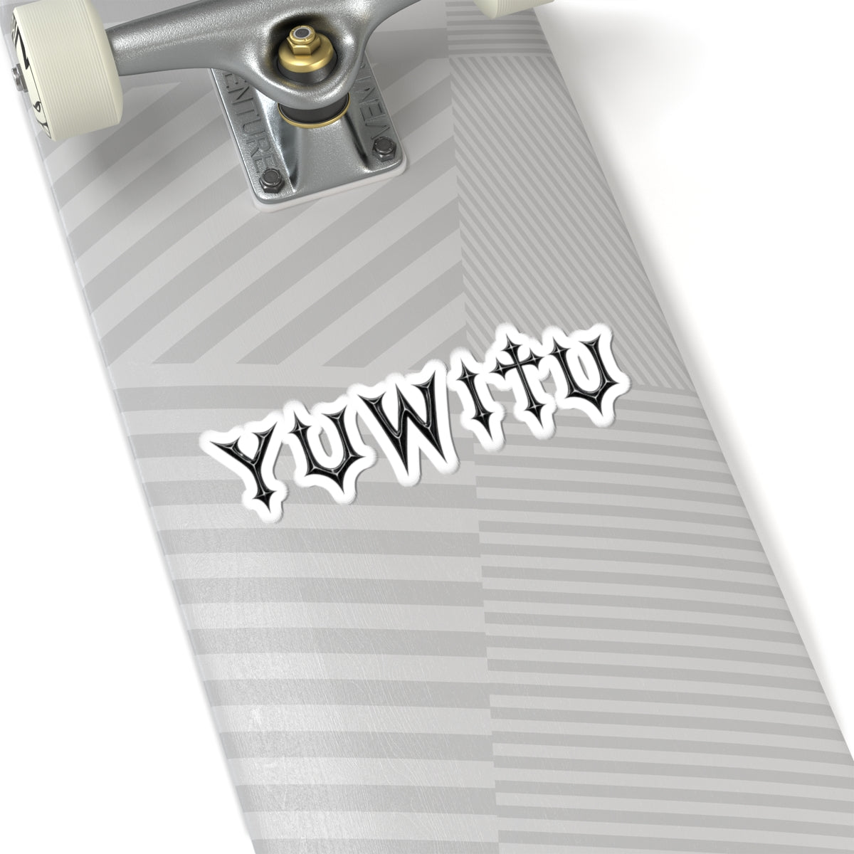 YUWITU - Black Kiss-Cut Stickers