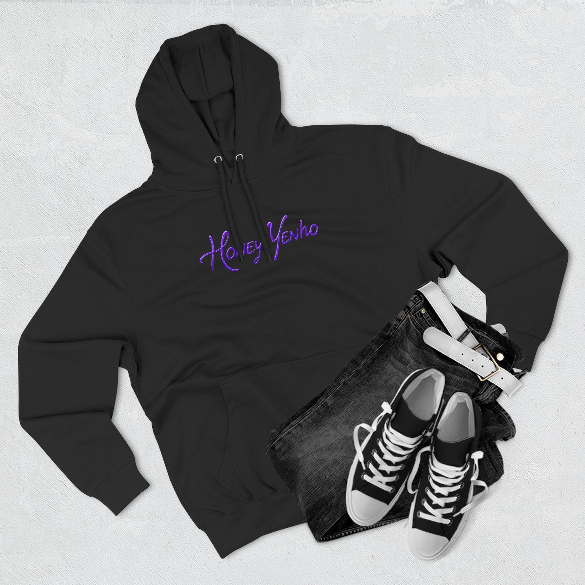 Honey Yenho - No-ho - Fleece Hoodie (Black)