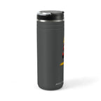 Aquarius & Leo Couple Tumbler ( Leo - Grey Color - I Bring The Drama )