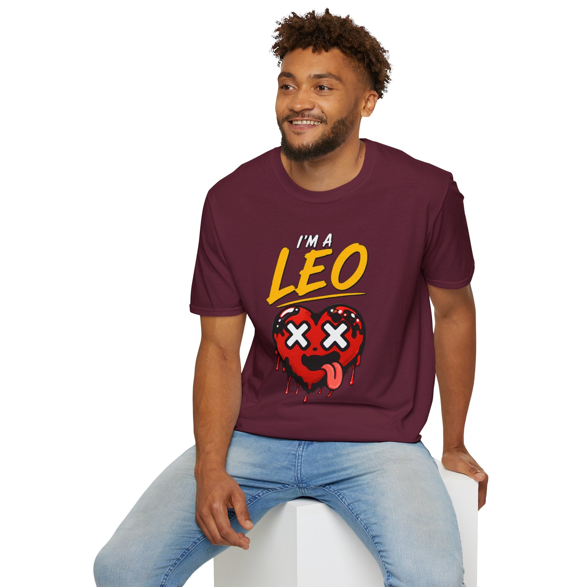 I'M A LEO - Unisex T-shirt (Front & Back printed- Multicolor)