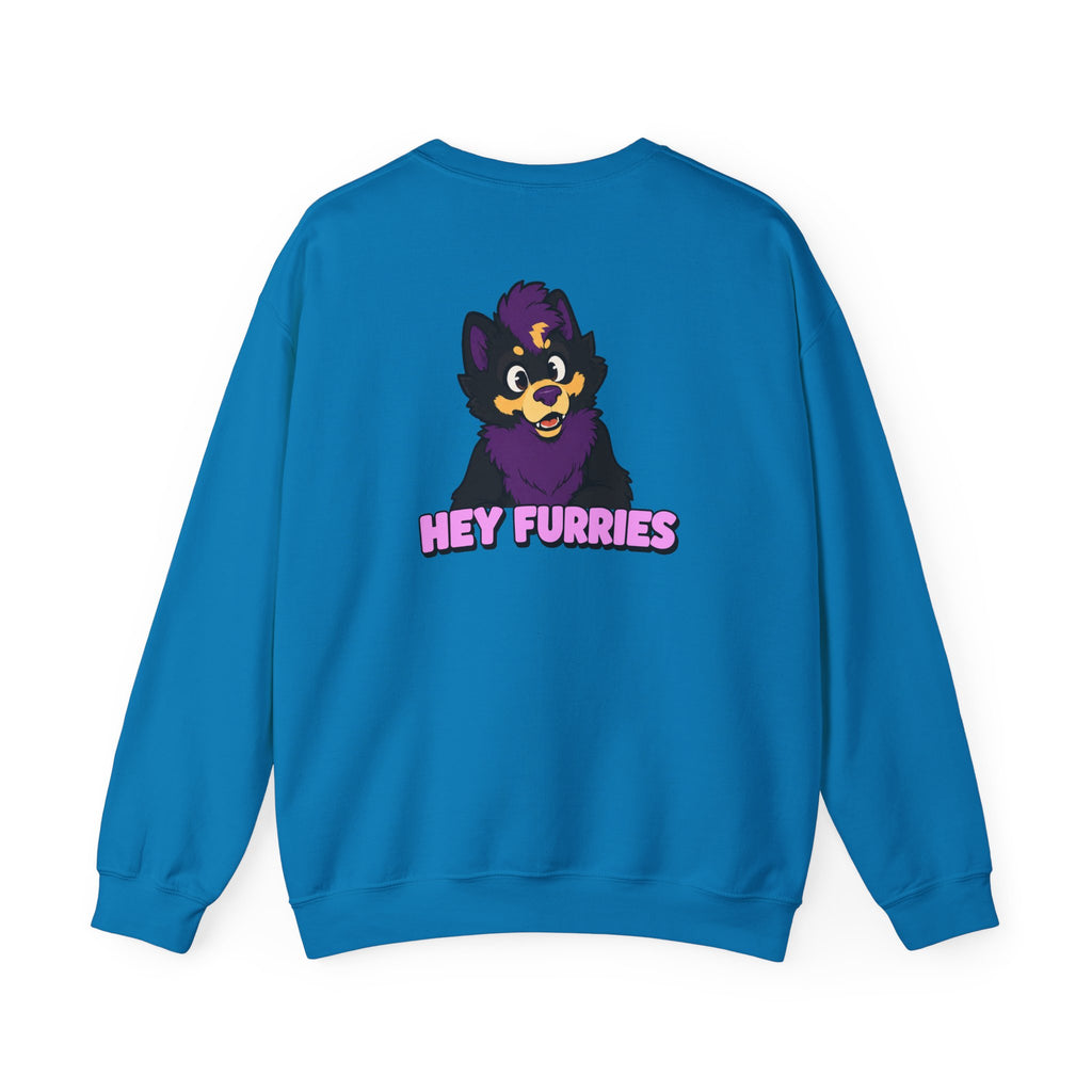 Hey Furries - Unisex Crewneck Sweatshirt