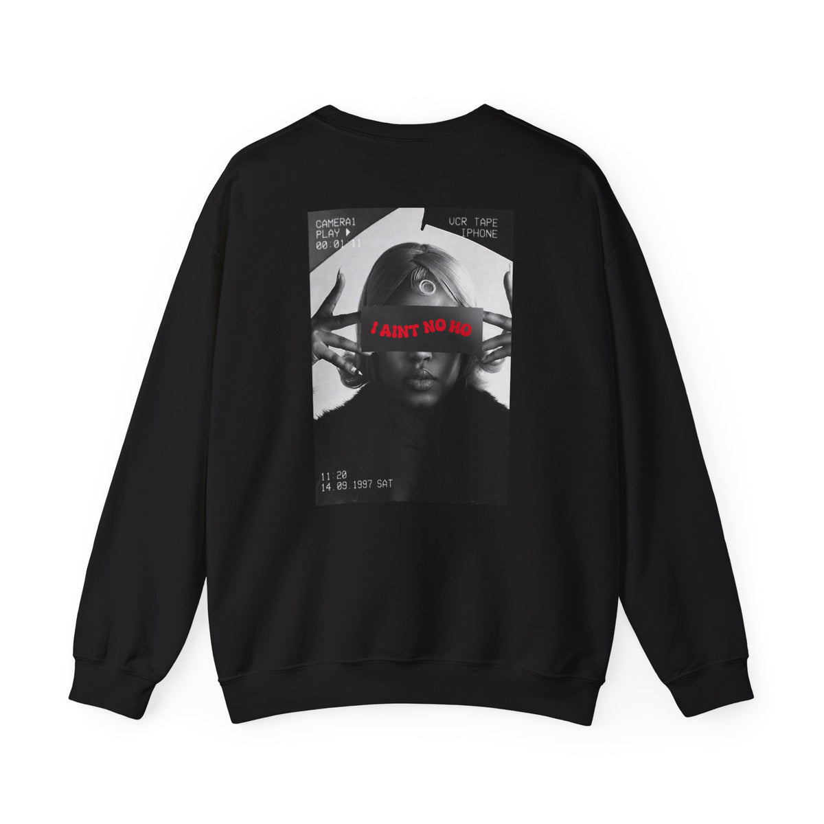 Honey Yenho - Anti-ho - Unisex Crewneck Sweatshirt (Black)