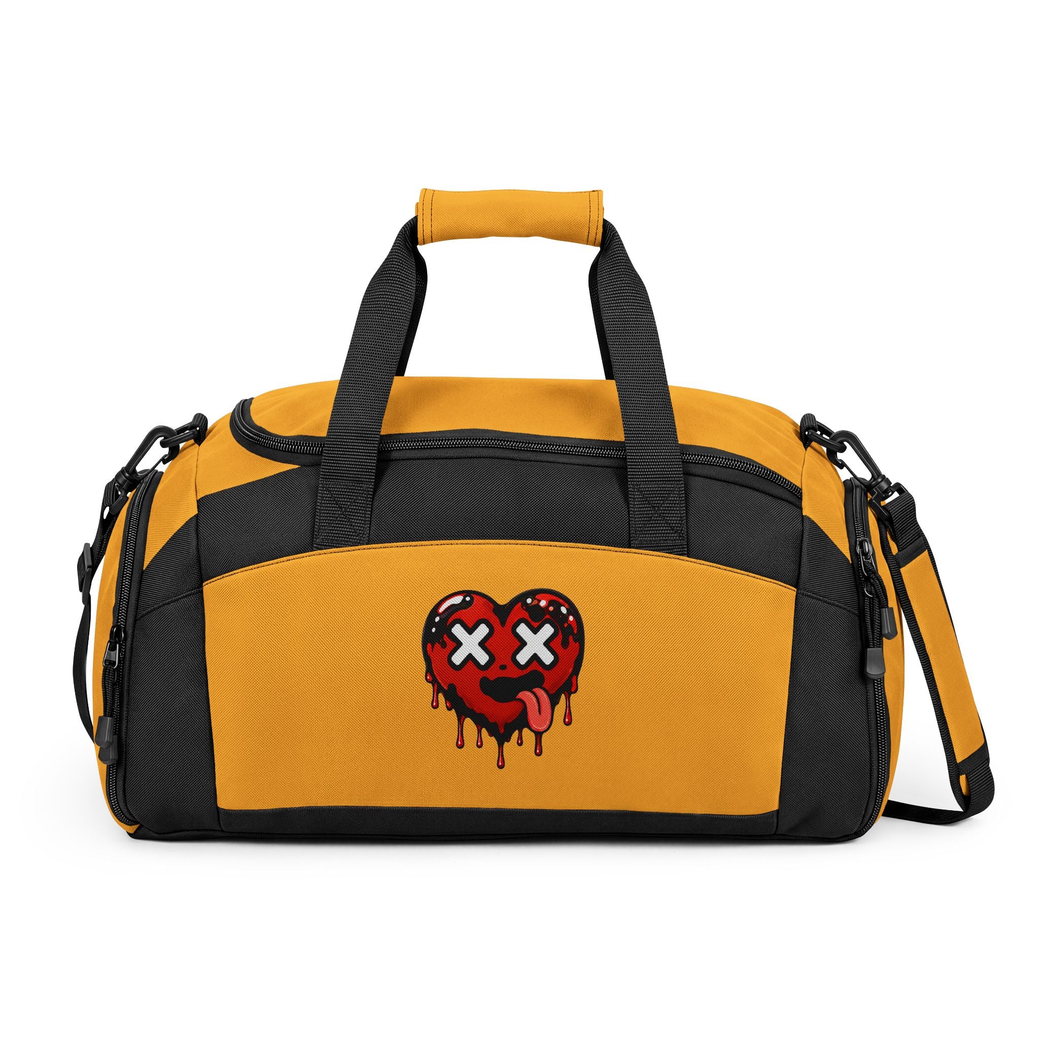 I'M A LEO - Heart Print - Gym Bag
