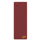 Copy of I'M A LEO - Rubber Yoga Mat (Maroon)