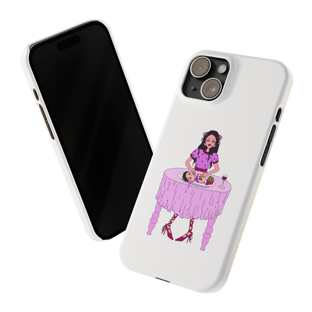 sourviolet - Slim Phone Case (White)