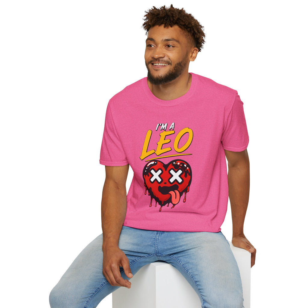 I'M A LEO - Unisex T-shirt (Front printed- Multicolor)