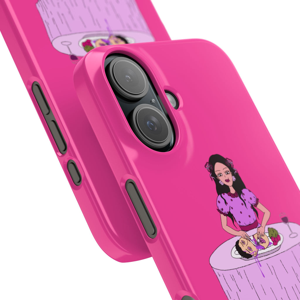 sourviolet - Slim Phone Case (Hot Pink)