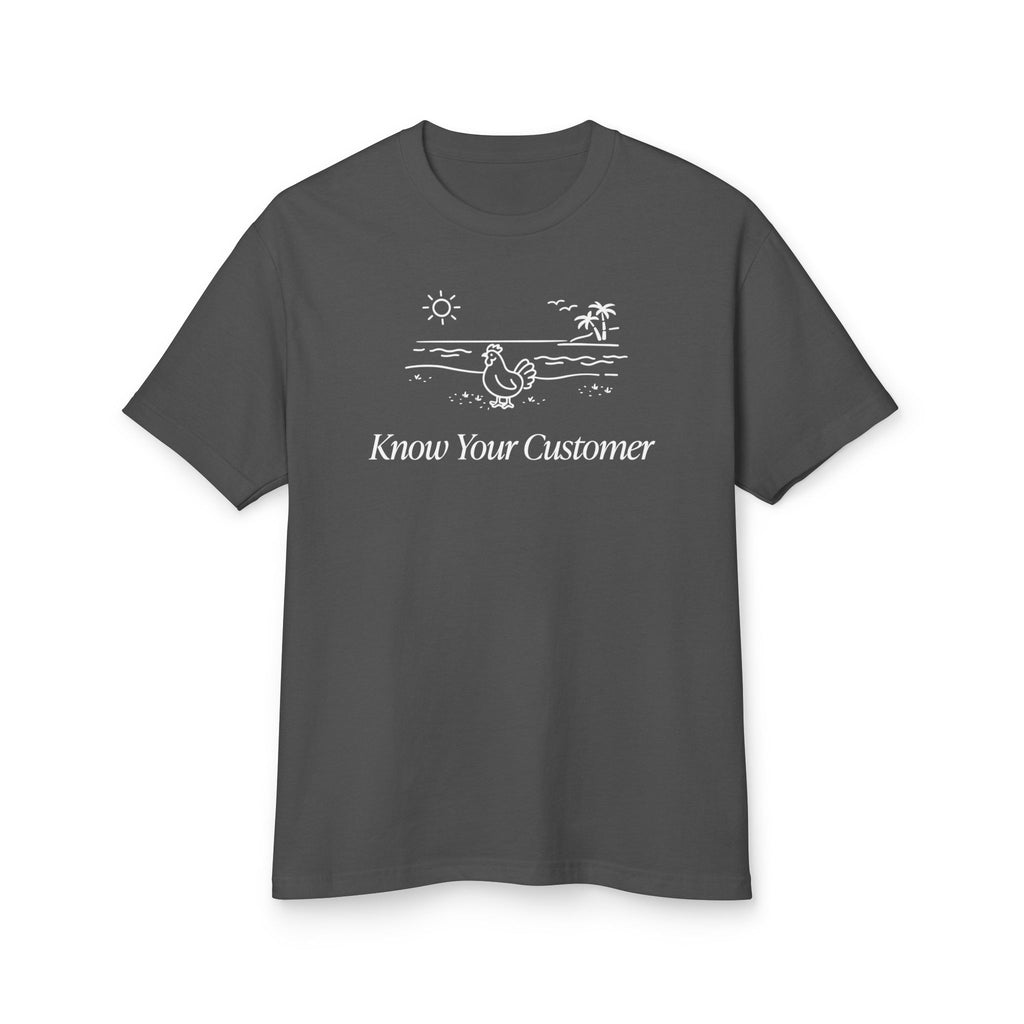 Beach chicken (Know your customer) - Unisex t-shirt