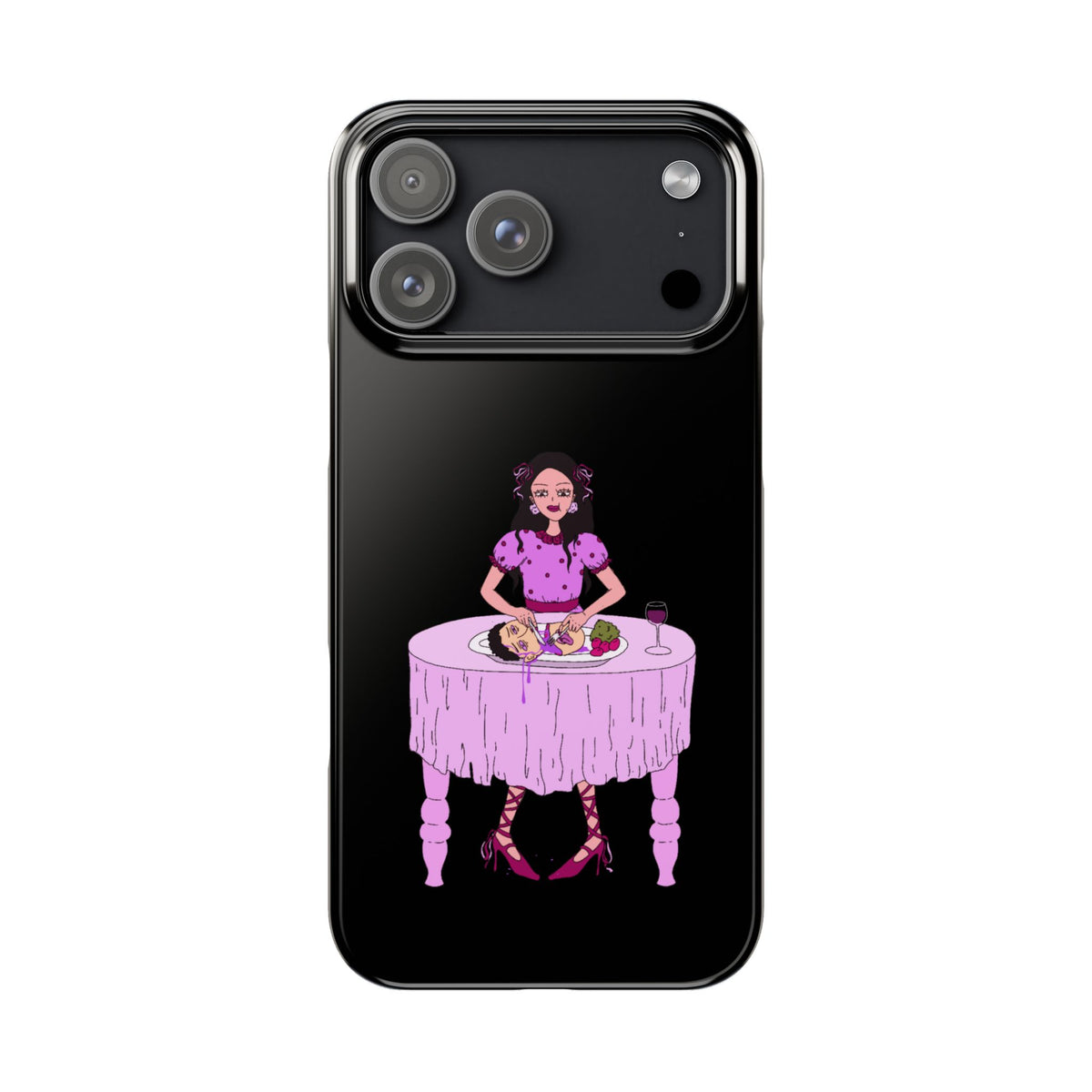 sourviolet - Slim Phone Case (Black)