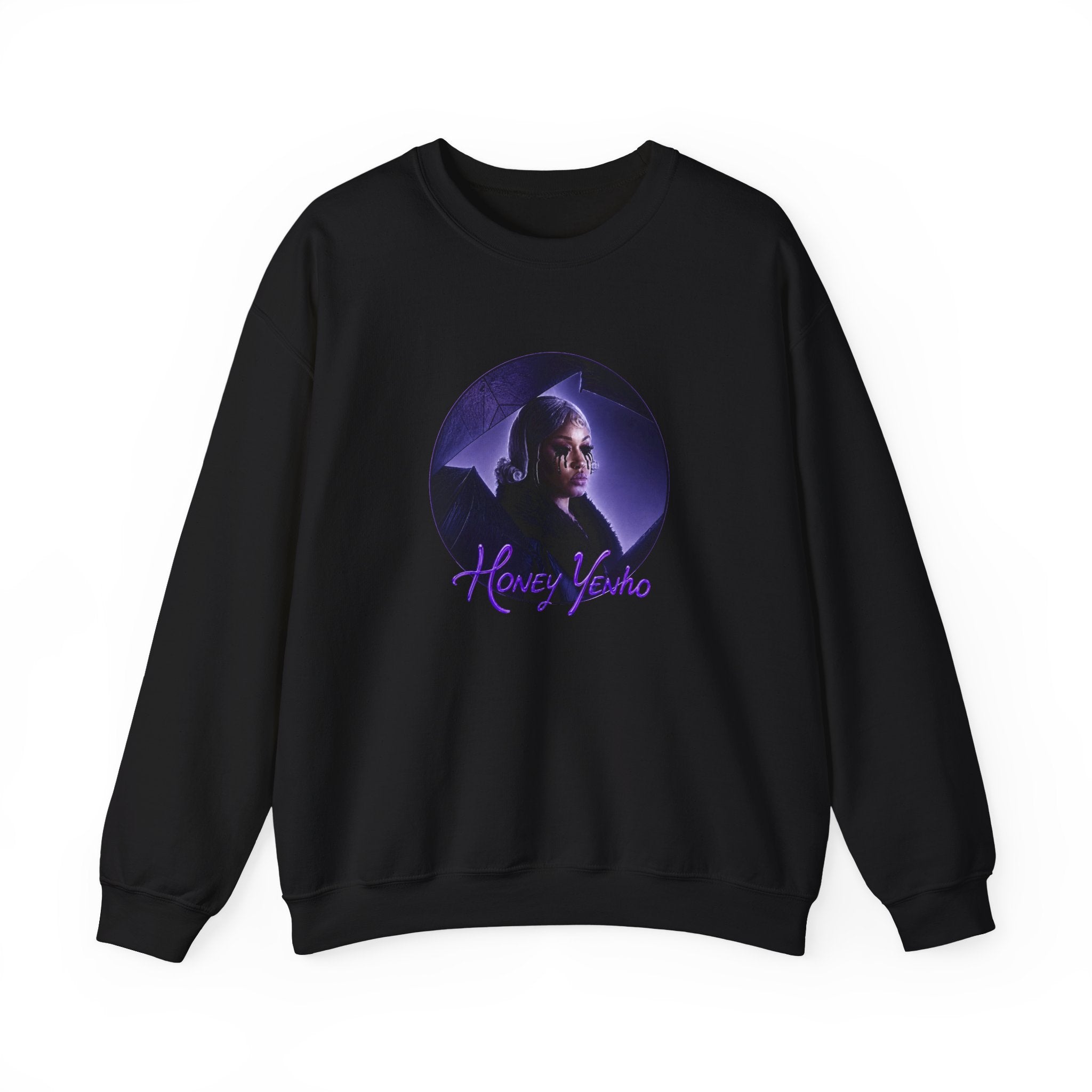 Honey Yenho - Anti-ho Club - Unisex Crewneck Sweatshirt (Black)